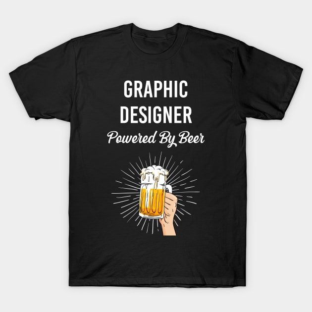 Beer Graphic designer T-Shirt by Hanh Tay